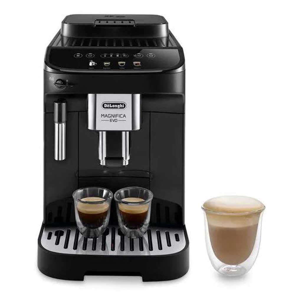 ProMecha Magnifica Evo, Machine à Café Automatique avec Buse à Lait, Noir
