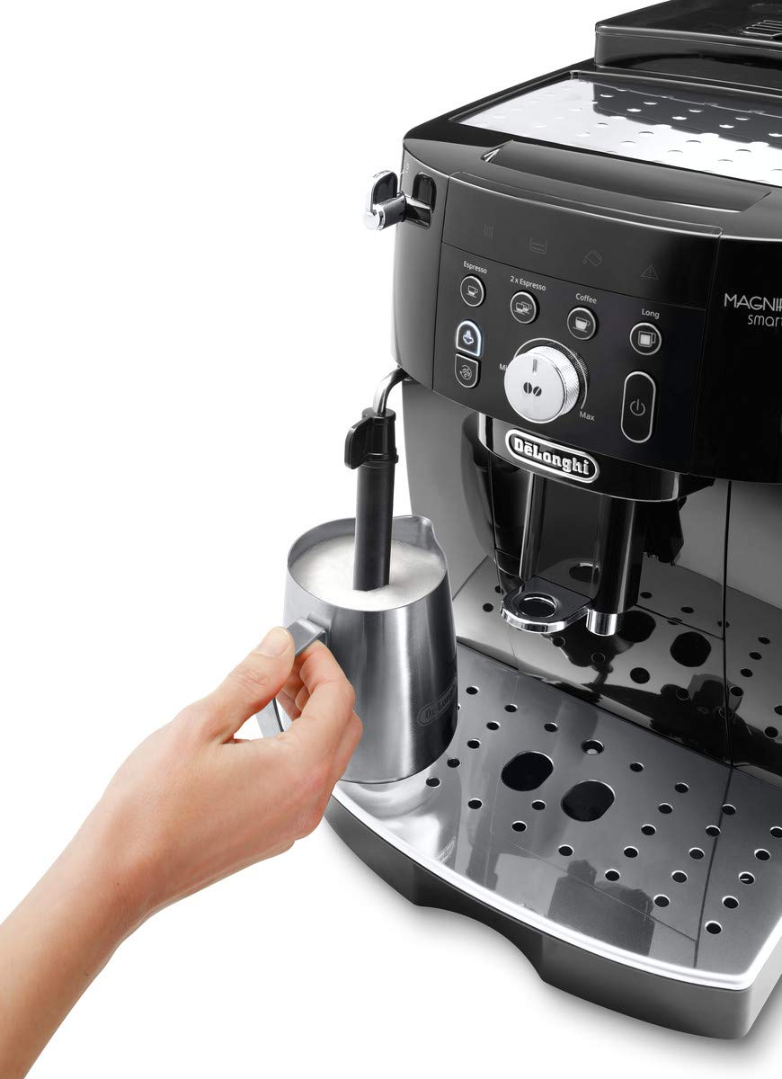 ProMecha Magnifica S Smart Machine a Café Grain, Machine Expresso et Cappuccino, 1.8L, 1450W, Noir