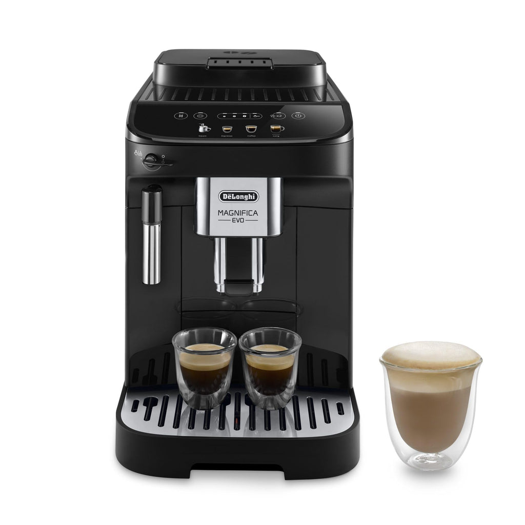 ProMecha Magnifica Evo, Machine à Café Automatique avec Mousseur à Lait, Noir