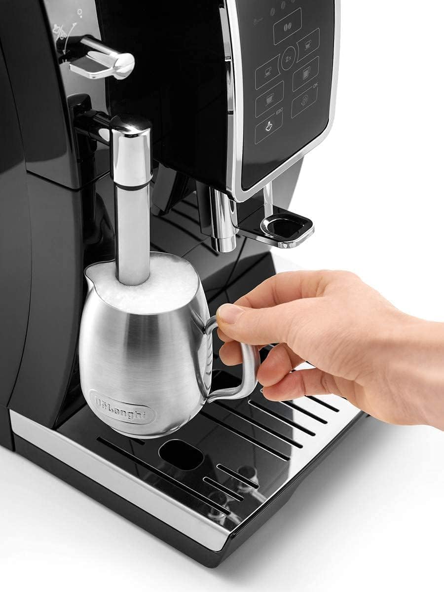 ProMecha Dinamica Machine a Café Grain, Machine Expresso et Cappucino, Noir