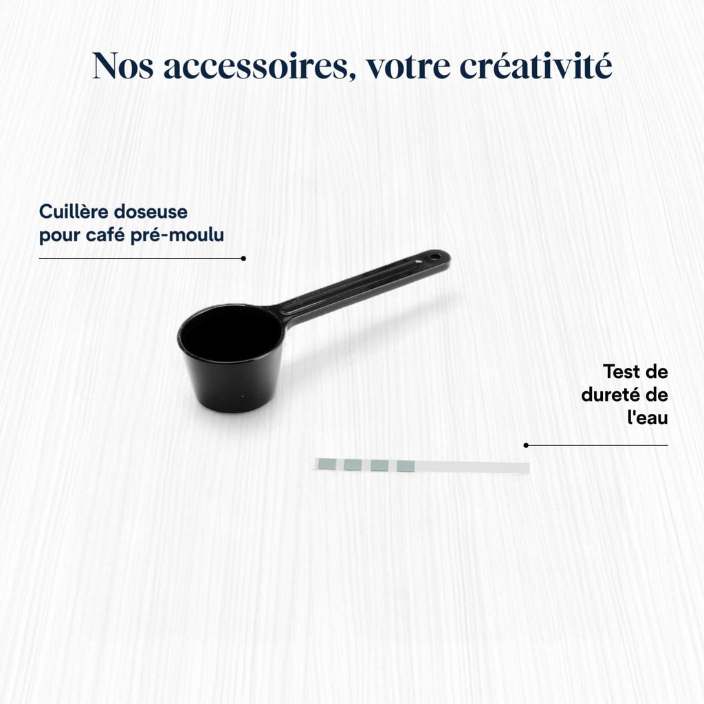 ProMecha Magnifica Evo, Machine à Café et Cappucino avec Broyeur à Grains, Argent