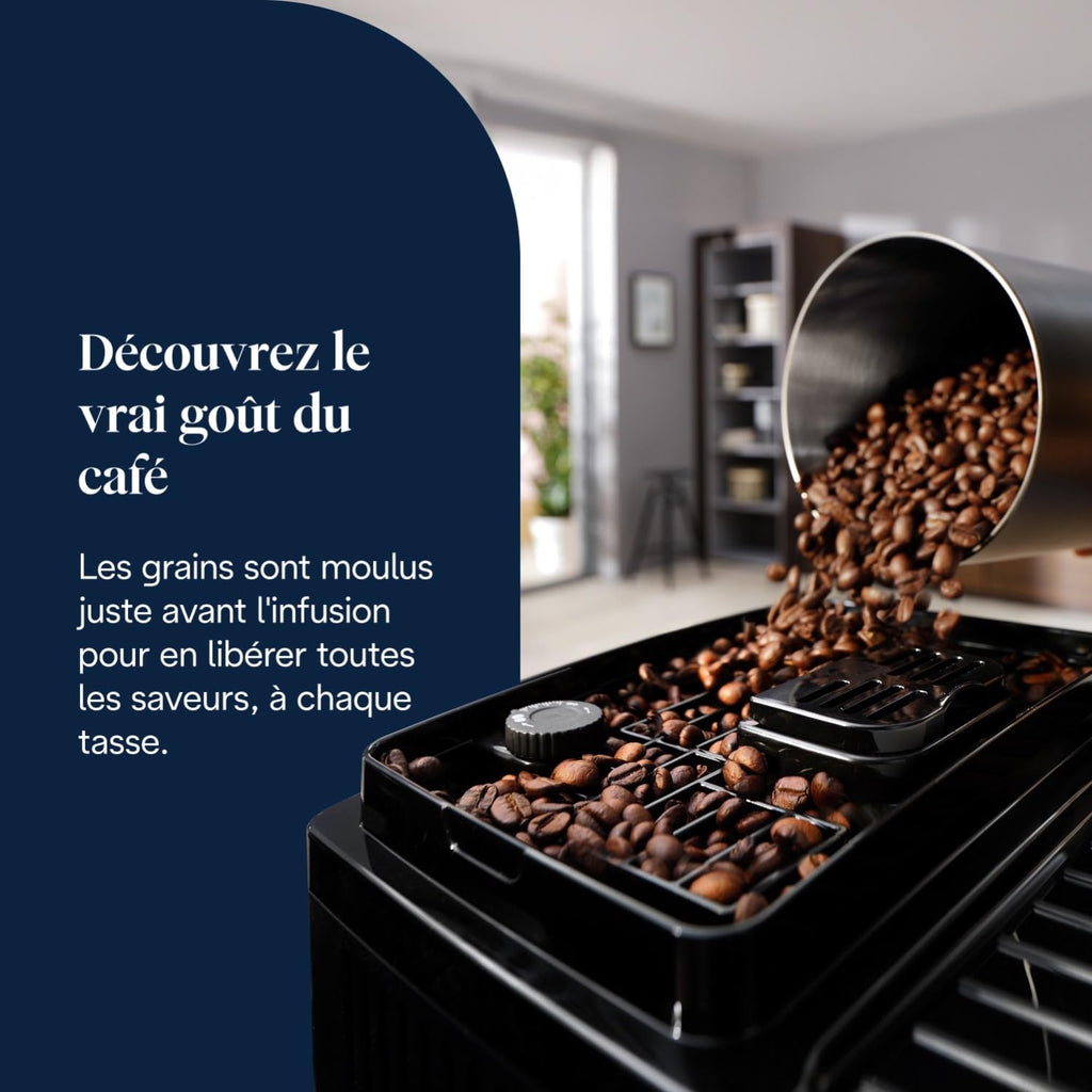 ProMecha Magnifica Start - Perfetto Machine à Café Automatique, Noir et Gris