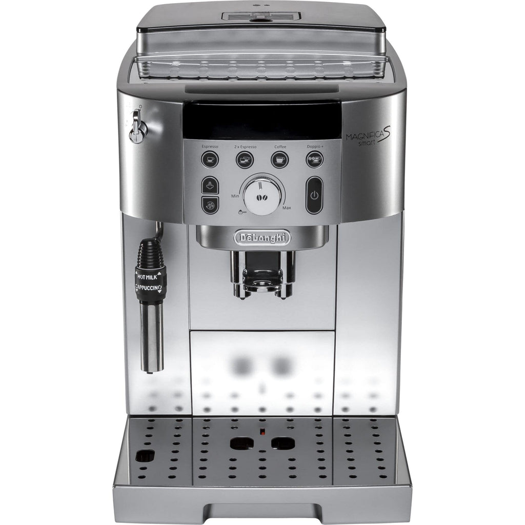 ProMecha Magnifica S Smart, Machine à Café Automatique avec Mousseur à Lait, Argent Noir